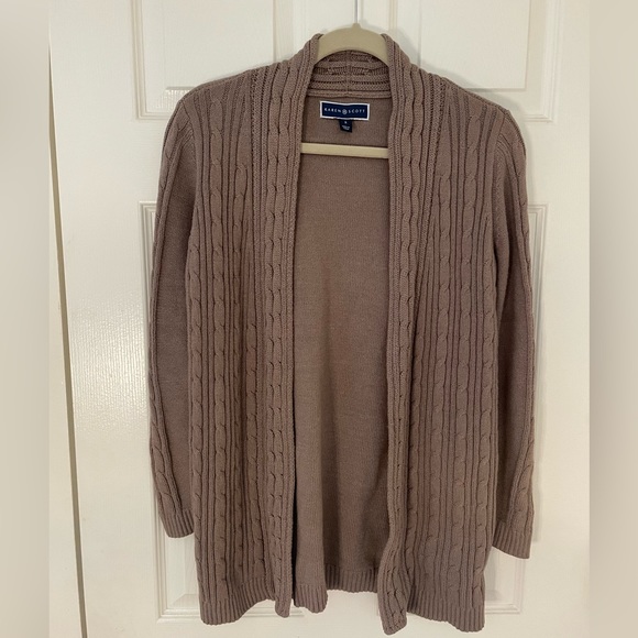 🤎Karen Scott Cardigan - Picture 1 of 4